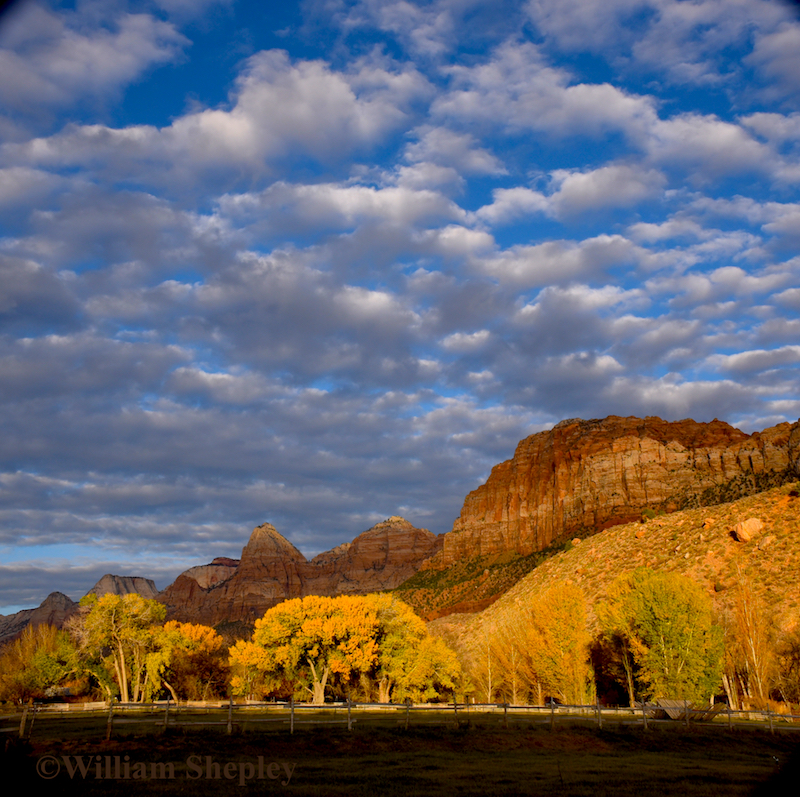 Zion NP Sunset